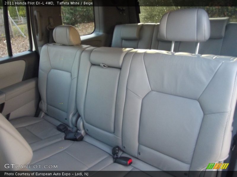 Taffeta White / Beige 2011 Honda Pilot EX-L 4WD