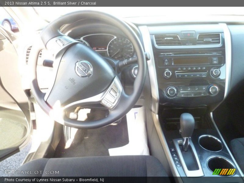 Brilliant Silver / Charcoal 2013 Nissan Altima 2.5 S