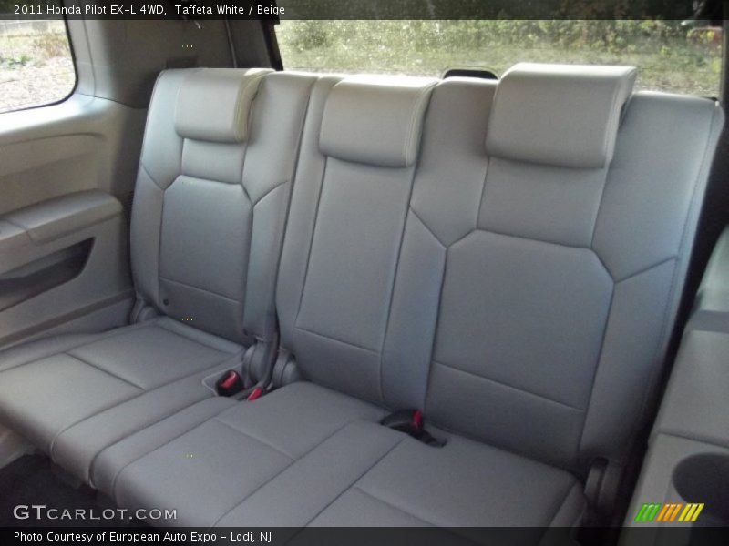 Taffeta White / Beige 2011 Honda Pilot EX-L 4WD