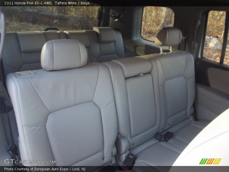 Taffeta White / Beige 2011 Honda Pilot EX-L 4WD