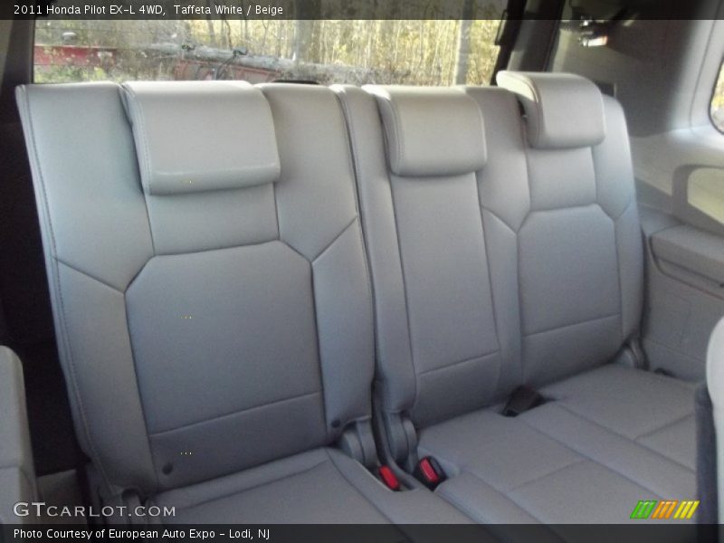 Taffeta White / Beige 2011 Honda Pilot EX-L 4WD