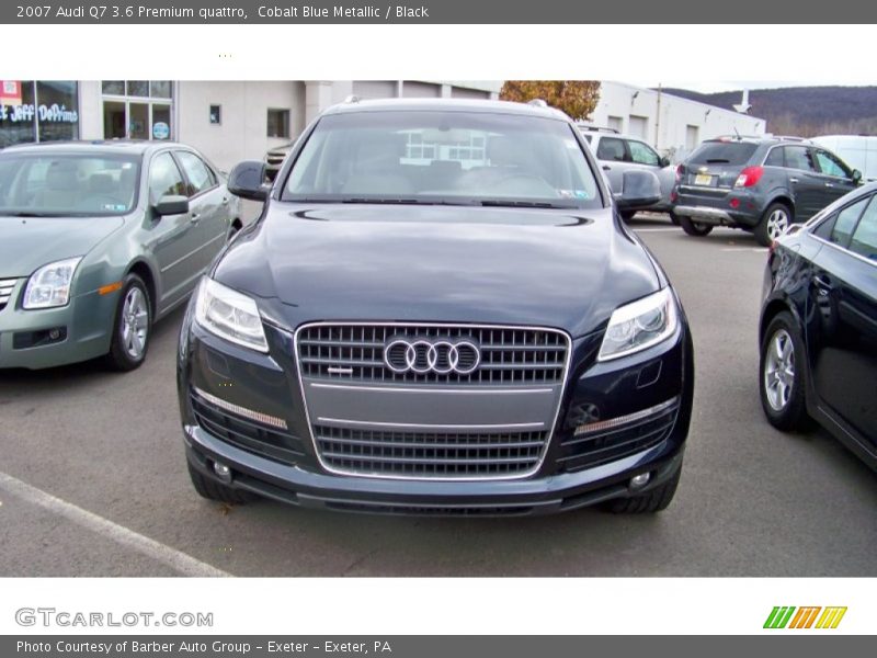 Cobalt Blue Metallic / Black 2007 Audi Q7 3.6 Premium quattro