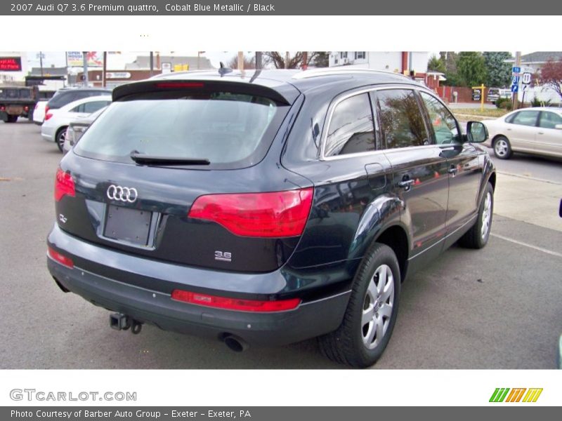 Cobalt Blue Metallic / Black 2007 Audi Q7 3.6 Premium quattro