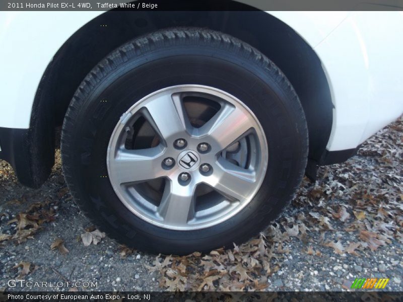 Taffeta White / Beige 2011 Honda Pilot EX-L 4WD