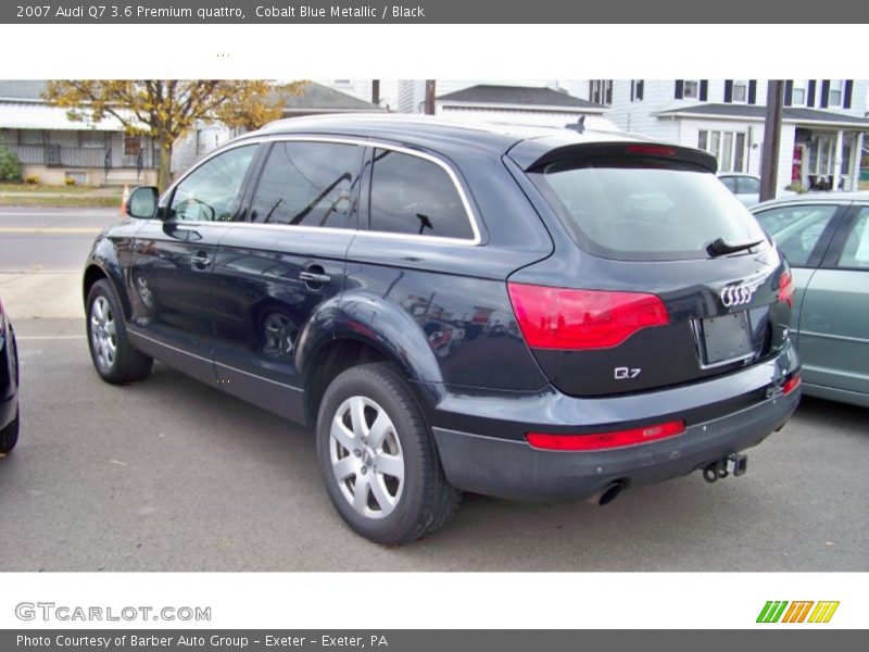 Cobalt Blue Metallic / Black 2007 Audi Q7 3.6 Premium quattro