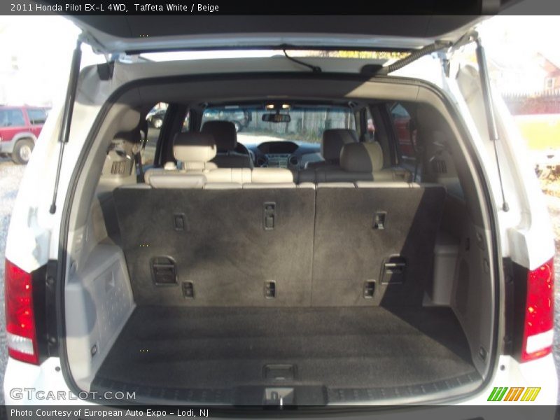 Taffeta White / Beige 2011 Honda Pilot EX-L 4WD