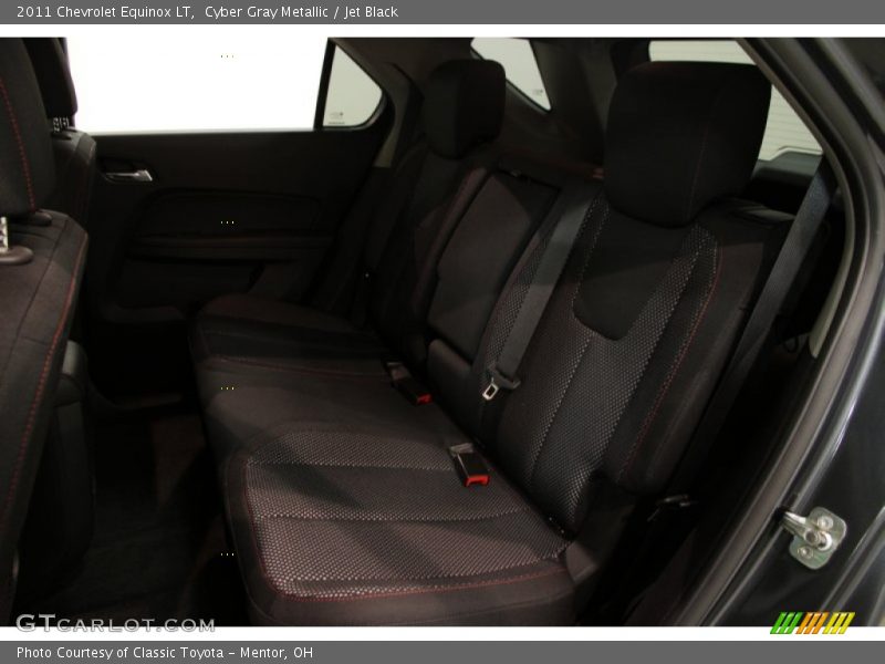 Cyber Gray Metallic / Jet Black 2011 Chevrolet Equinox LT