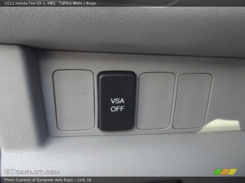 Taffeta White / Beige 2011 Honda Pilot EX-L 4WD