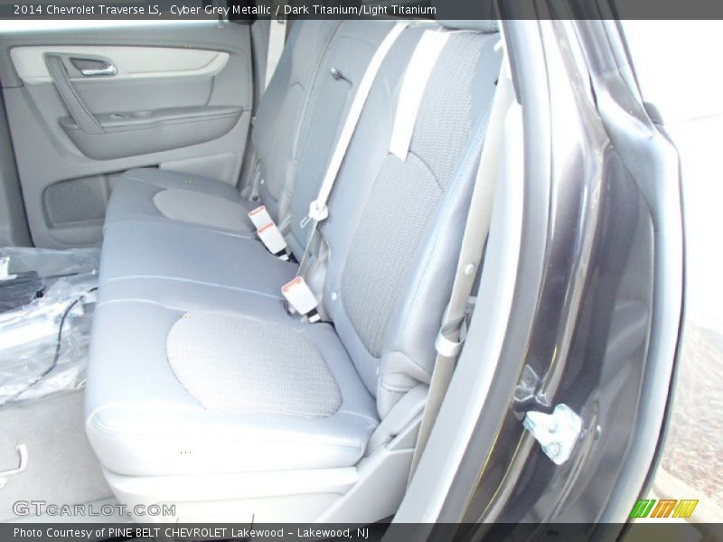 Cyber Grey Metallic / Dark Titanium/Light Titanium 2014 Chevrolet Traverse LS