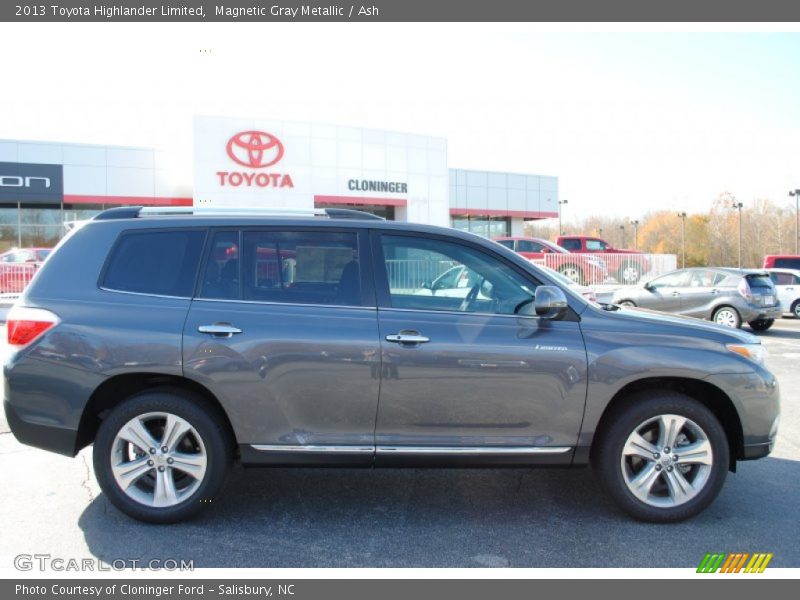 Magnetic Gray Metallic / Ash 2013 Toyota Highlander Limited