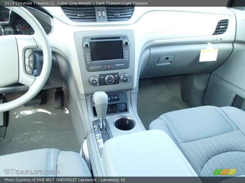 Cyber Grey Metallic / Dark Titanium/Light Titanium 2014 Chevrolet Traverse LS