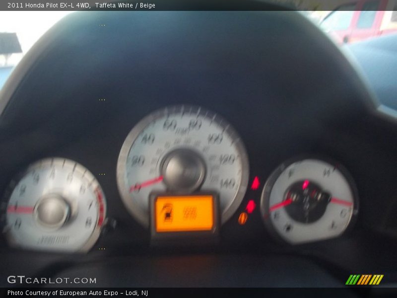 Taffeta White / Beige 2011 Honda Pilot EX-L 4WD
