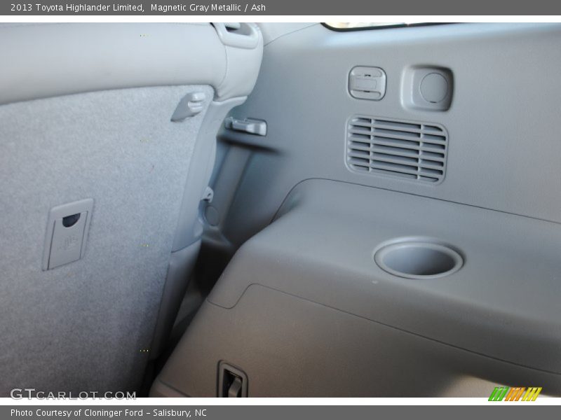 Magnetic Gray Metallic / Ash 2013 Toyota Highlander Limited