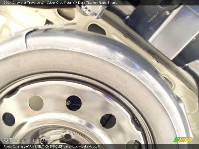 Cyber Grey Metallic / Dark Titanium/Light Titanium 2014 Chevrolet Traverse LS