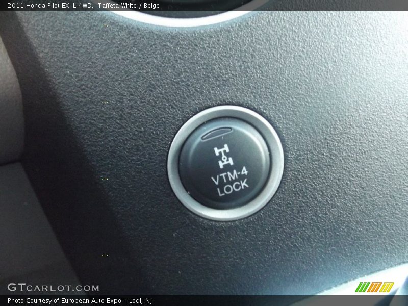 Taffeta White / Beige 2011 Honda Pilot EX-L 4WD