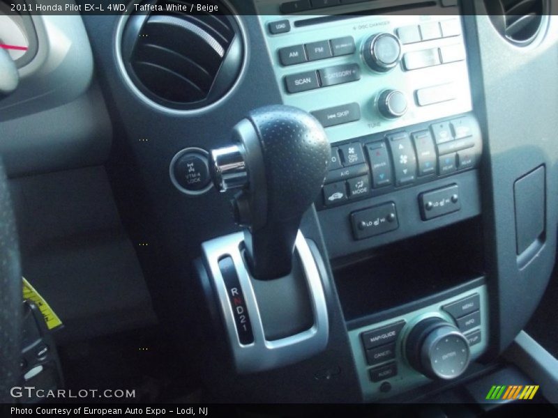 Taffeta White / Beige 2011 Honda Pilot EX-L 4WD