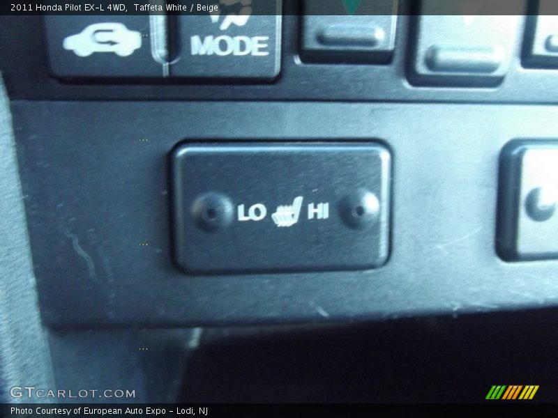 Taffeta White / Beige 2011 Honda Pilot EX-L 4WD