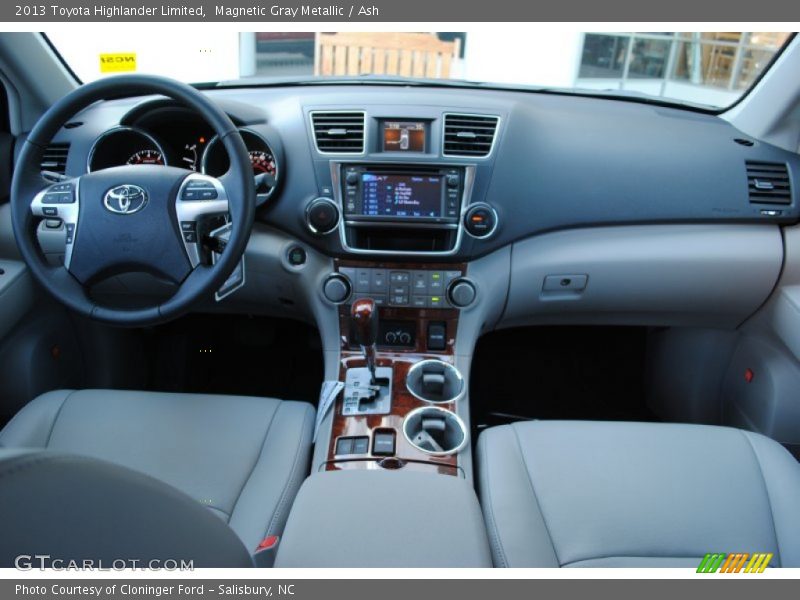 Magnetic Gray Metallic / Ash 2013 Toyota Highlander Limited