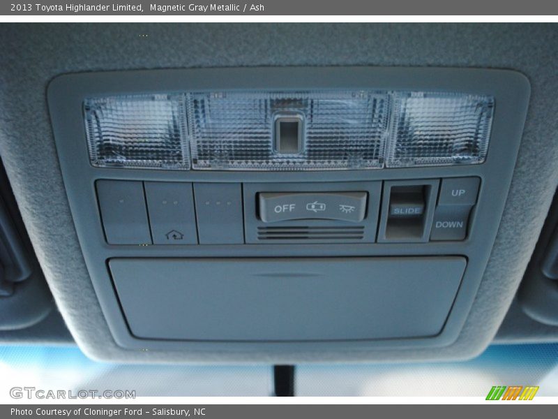 Magnetic Gray Metallic / Ash 2013 Toyota Highlander Limited
