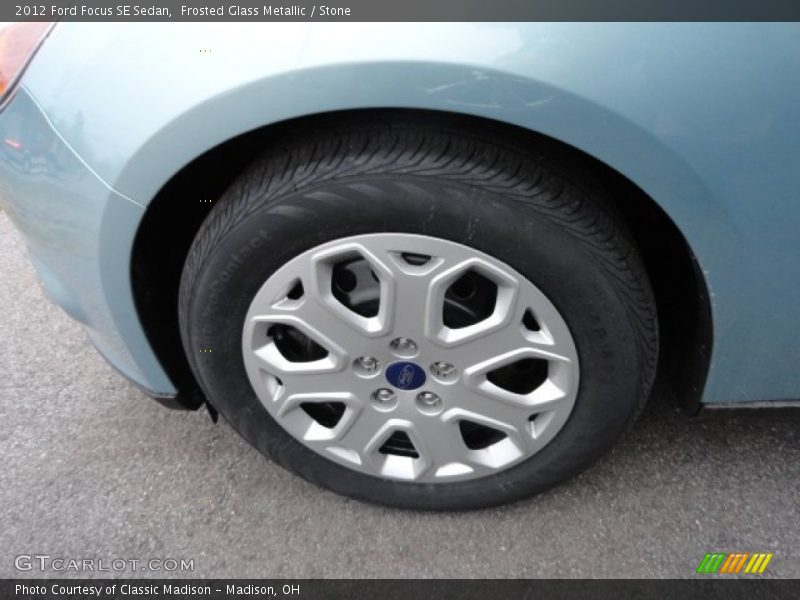 Frosted Glass Metallic / Stone 2012 Ford Focus SE Sedan