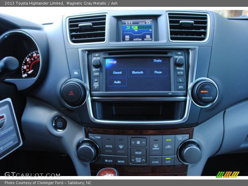 Magnetic Gray Metallic / Ash 2013 Toyota Highlander Limited