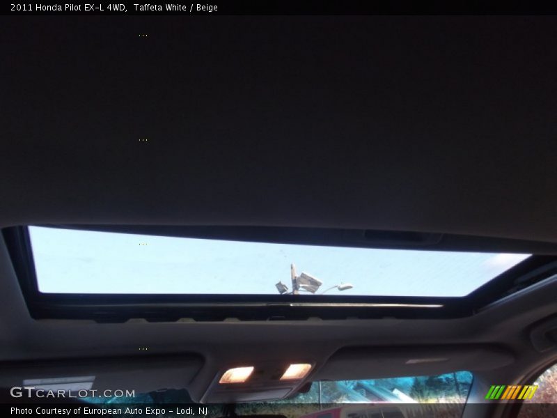 Taffeta White / Beige 2011 Honda Pilot EX-L 4WD