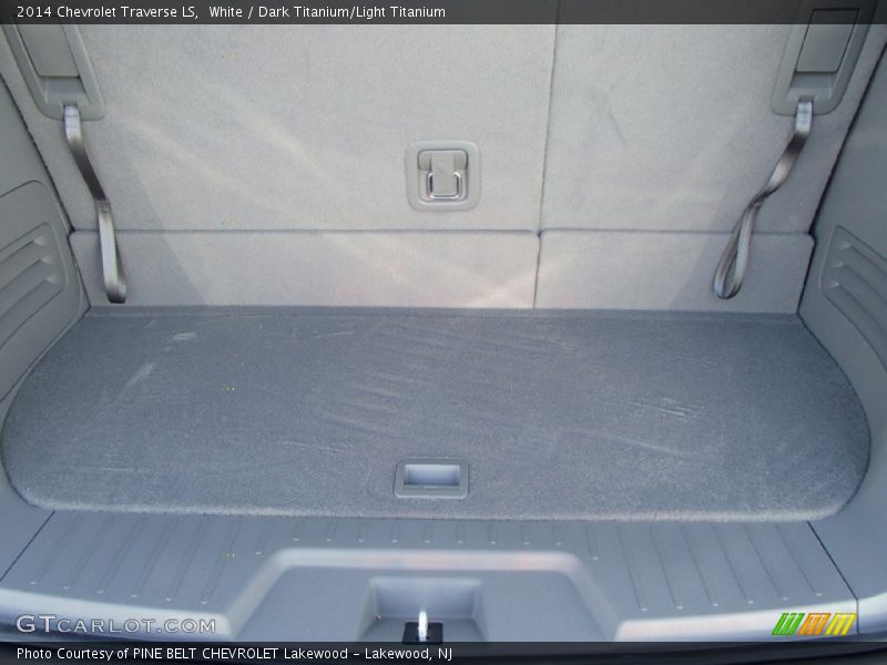 White / Dark Titanium/Light Titanium 2014 Chevrolet Traverse LS