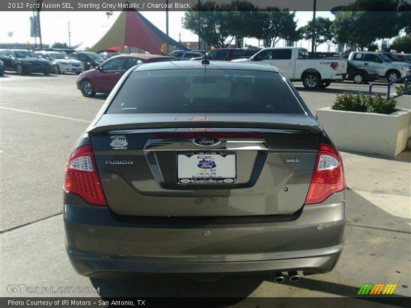 Sterling Grey Metallic / Charcoal Black 2012 Ford Fusion SEL