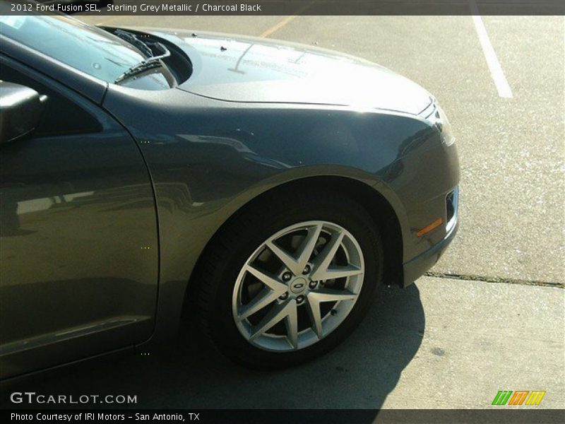Sterling Grey Metallic / Charcoal Black 2012 Ford Fusion SEL