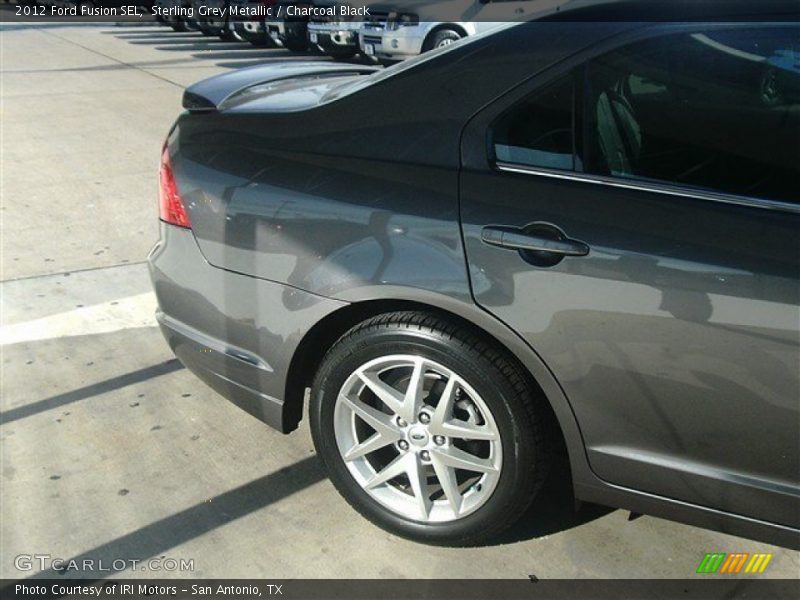 Sterling Grey Metallic / Charcoal Black 2012 Ford Fusion SEL