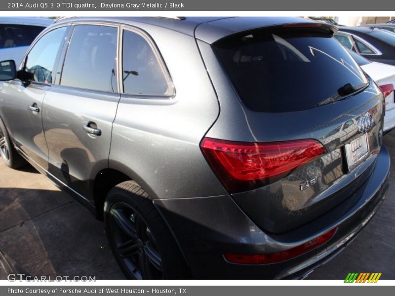 Daytona Gray Metallic / Black 2014 Audi Q5 3.0 TDI quattro