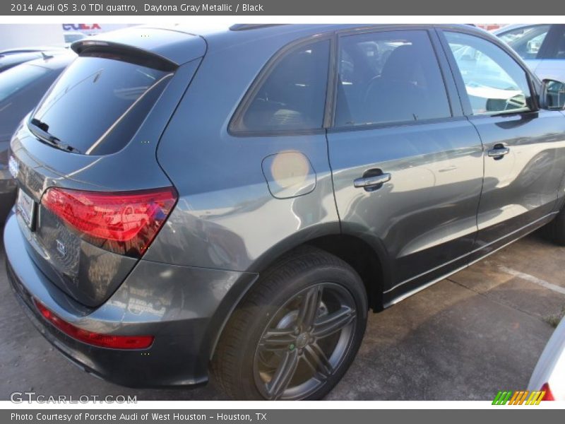 Daytona Gray Metallic / Black 2014 Audi Q5 3.0 TDI quattro