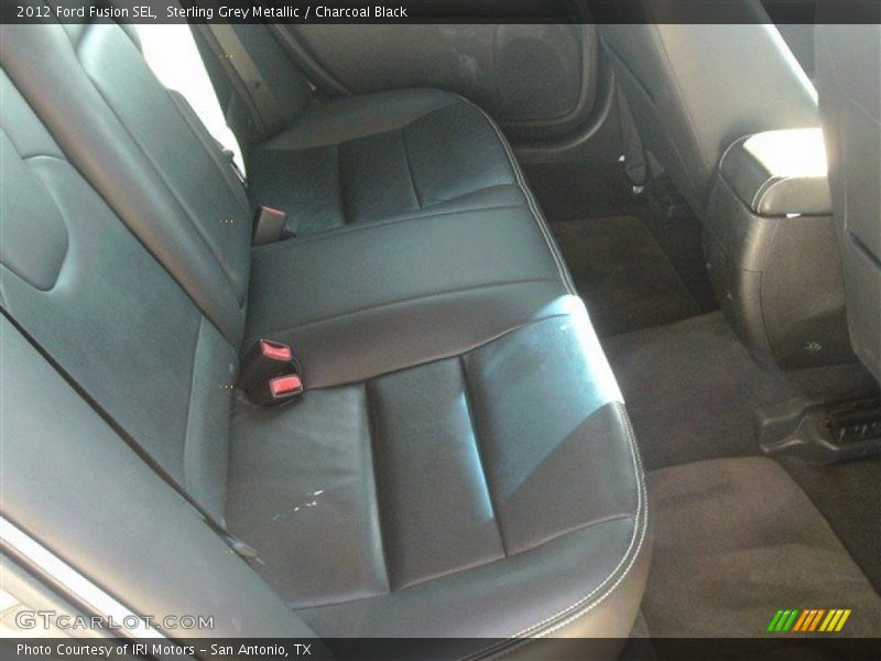 Sterling Grey Metallic / Charcoal Black 2012 Ford Fusion SEL
