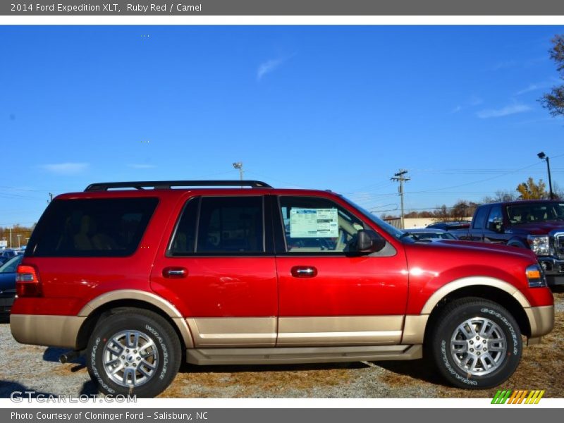 Ruby Red / Camel 2014 Ford Expedition XLT