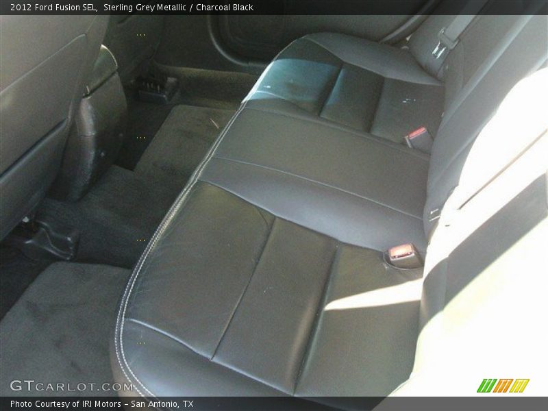 Sterling Grey Metallic / Charcoal Black 2012 Ford Fusion SEL