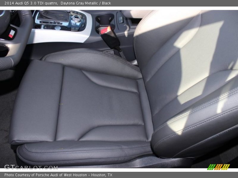 Daytona Gray Metallic / Black 2014 Audi Q5 3.0 TDI quattro