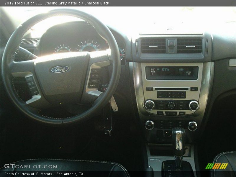 Sterling Grey Metallic / Charcoal Black 2012 Ford Fusion SEL