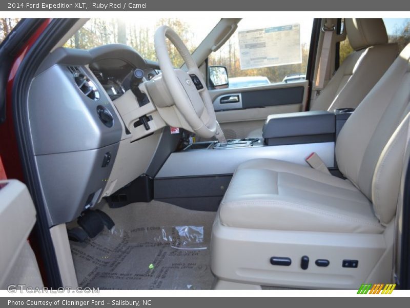 Ruby Red / Camel 2014 Ford Expedition XLT