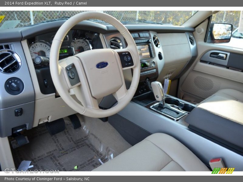 Ruby Red / Camel 2014 Ford Expedition XLT