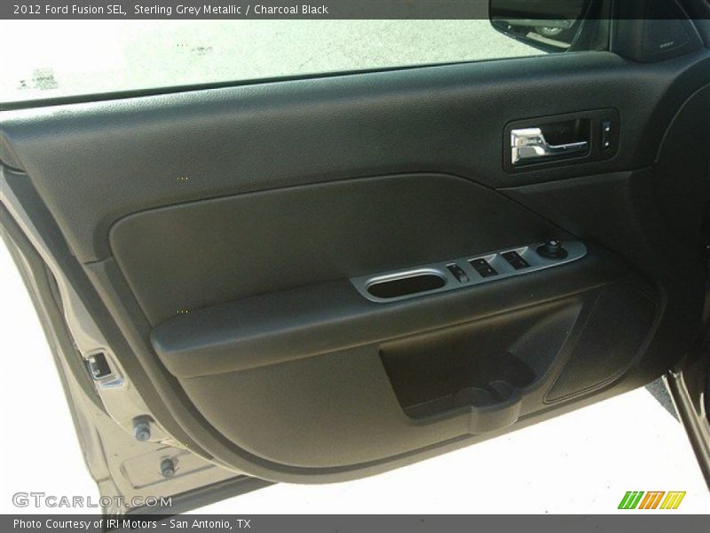 Sterling Grey Metallic / Charcoal Black 2012 Ford Fusion SEL