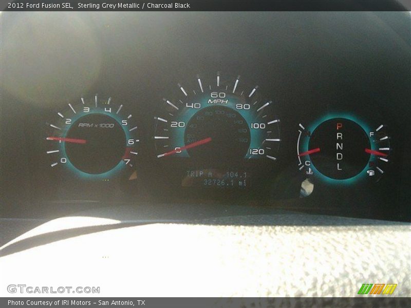 Sterling Grey Metallic / Charcoal Black 2012 Ford Fusion SEL