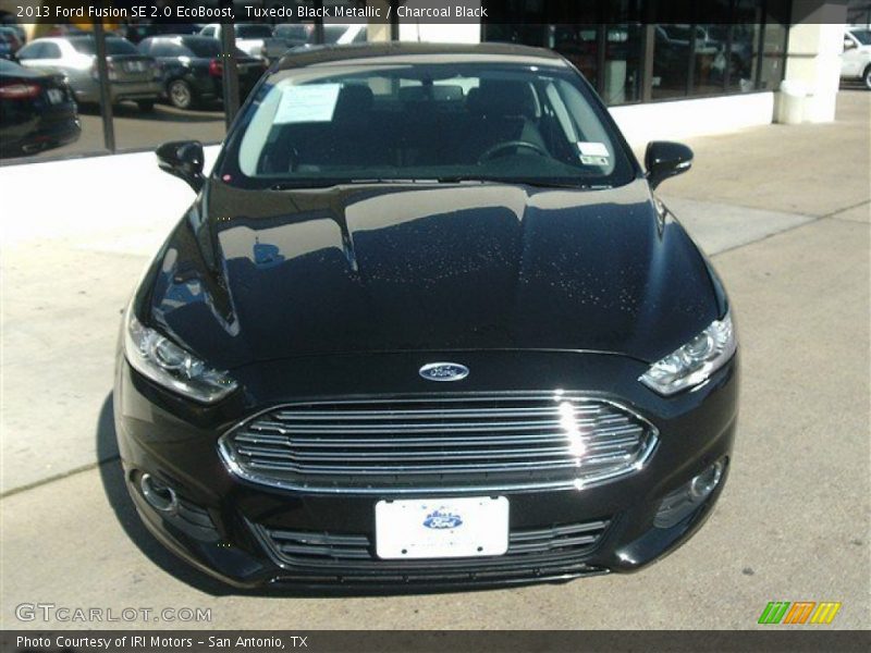 Tuxedo Black Metallic / Charcoal Black 2013 Ford Fusion SE 2.0 EcoBoost