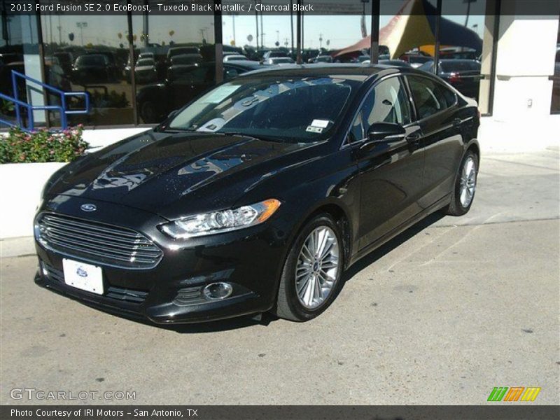 Tuxedo Black Metallic / Charcoal Black 2013 Ford Fusion SE 2.0 EcoBoost