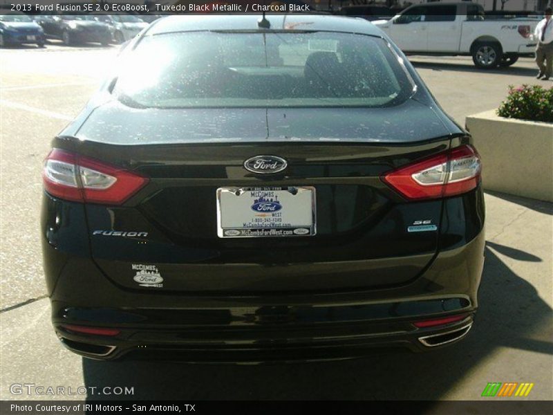 Tuxedo Black Metallic / Charcoal Black 2013 Ford Fusion SE 2.0 EcoBoost