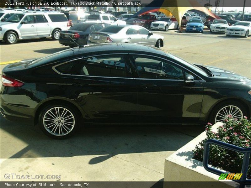 Tuxedo Black Metallic / Charcoal Black 2013 Ford Fusion SE 2.0 EcoBoost