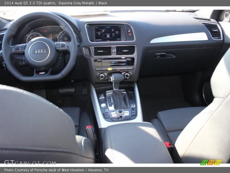 Daytona Gray Metallic / Black 2014 Audi Q5 3.0 TDI quattro