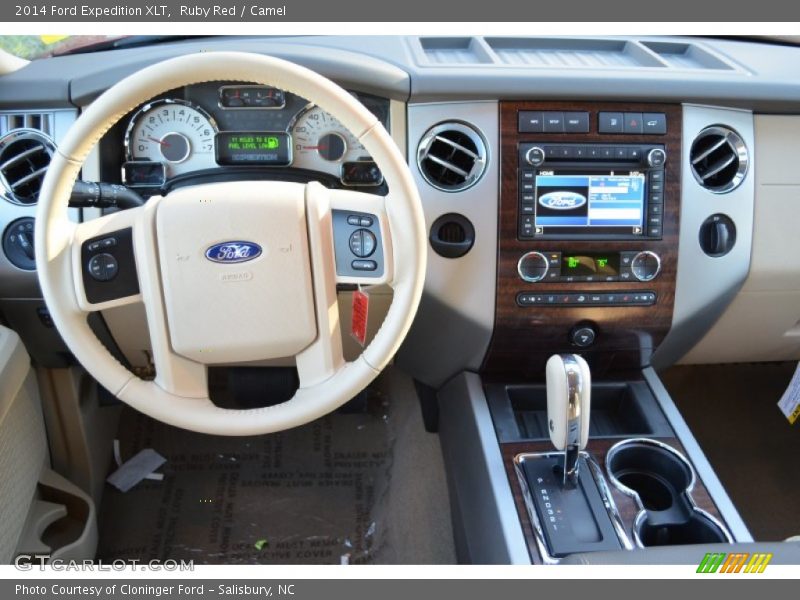 Ruby Red / Camel 2014 Ford Expedition XLT