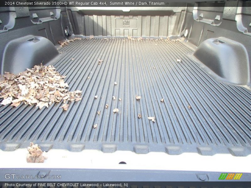 Summit White / Dark Titanium 2014 Chevrolet Silverado 3500HD WT Regular Cab 4x4