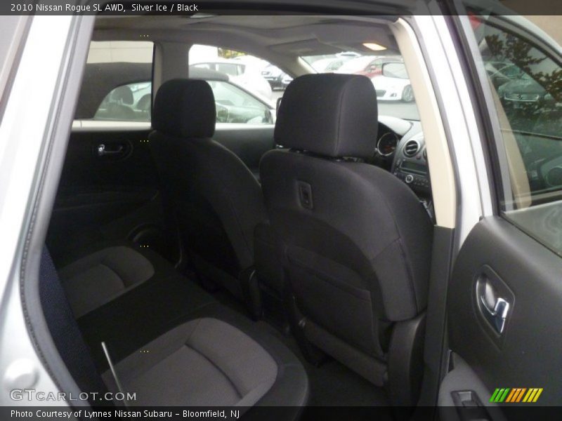 Silver Ice / Black 2010 Nissan Rogue SL AWD