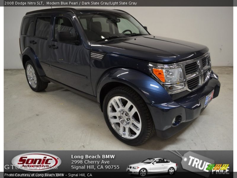 Modern Blue Pearl / Dark Slate Gray/Light Slate Gray 2008 Dodge Nitro SLT